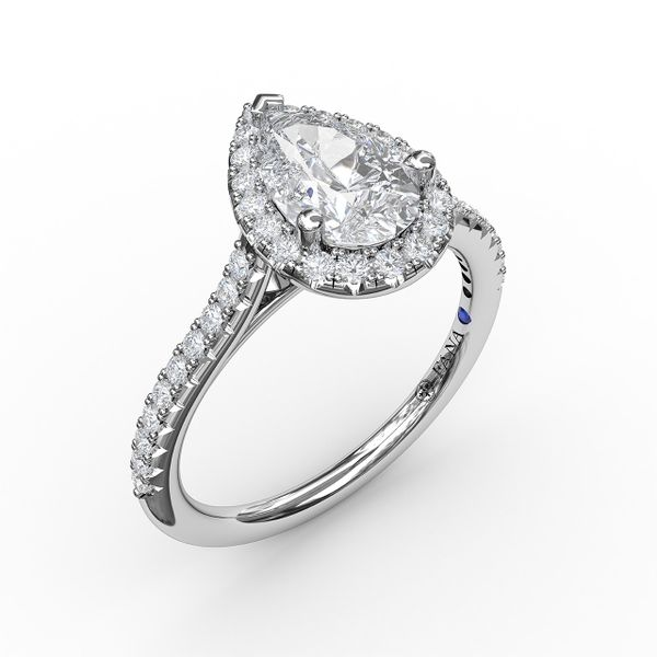 Next Generation Pear Shaped Diamond Engagement Ring Skaneateles Jewelry Skaneateles, NY