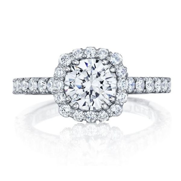 18K WG Ladies 0.67ct TW Tacori Full Bloom Diamond Semi Mounting Skaneateles Jewelry Skaneateles, NY