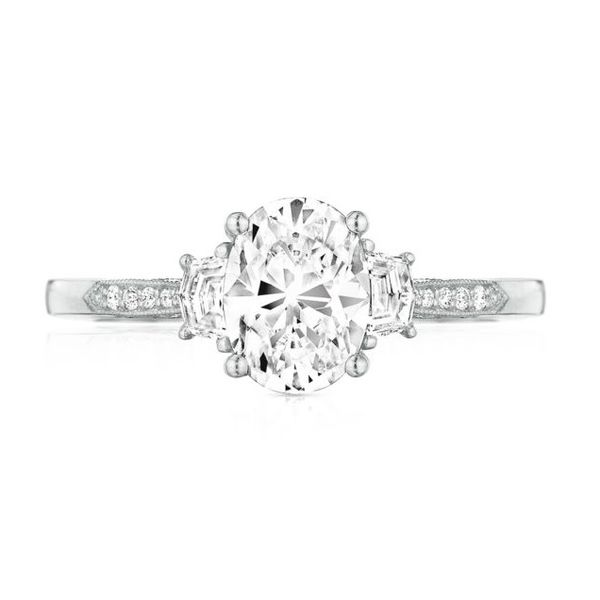 18K WG Ladies 0.34ct TW Simply Tacori Diamond Engagement Semi-Mount Ring Skaneateles Jewelry Skaneateles, NY