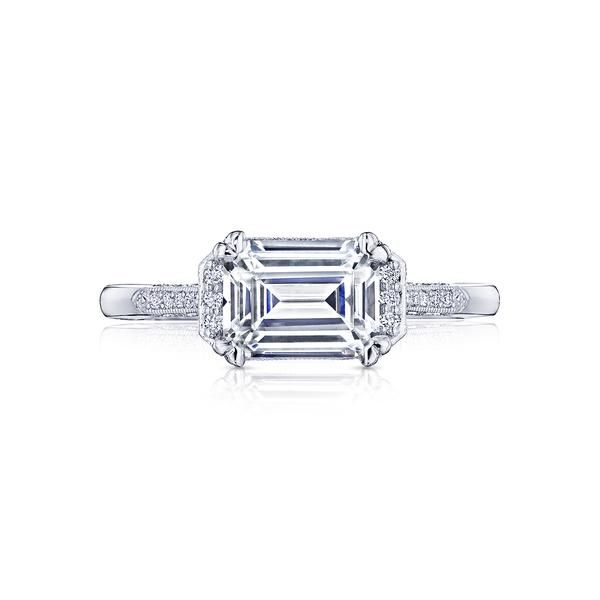 Tacori East-West Set Emerald Cut Engagement Ring Skaneateles Jewelry Skaneateles, NY