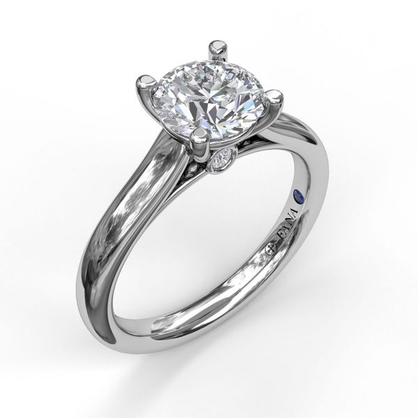 14K WG Ladies 0.04ct TW 