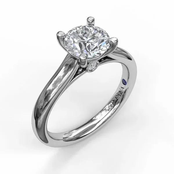 14K WG Ladies 0.04ct TW 