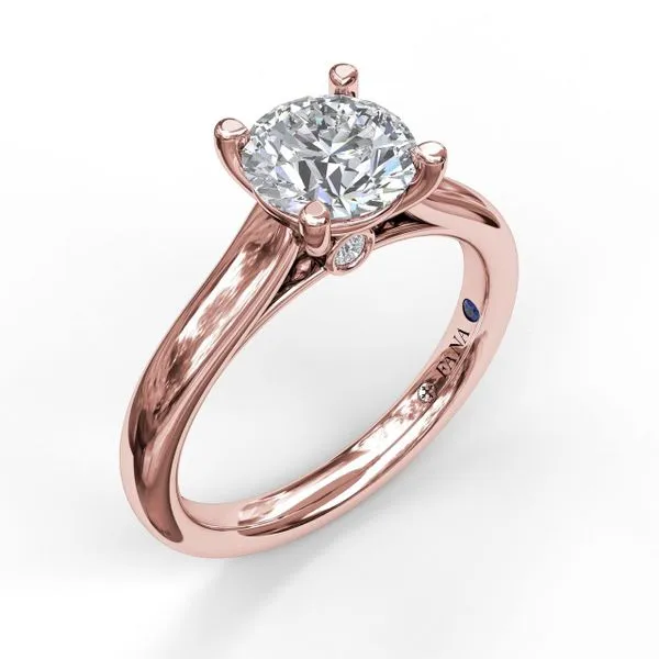 14K RG Ladies 0.04ct TW 