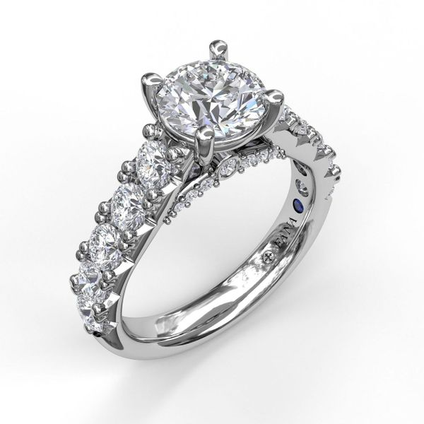 Next Generation Large Pave Diamond Engagement Ring Skaneateles Jewelry Skaneateles, NY