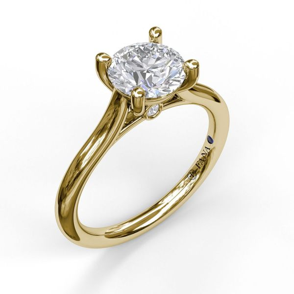 14K YG Ladies 0.03ct TW 