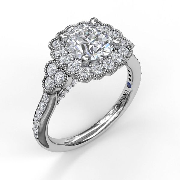 Diamond Engagement Semi-Mount Ring Skaneateles Jewelry Skaneateles, NY