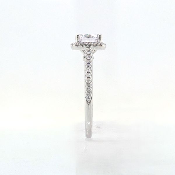 14K WG Diamond Engagement Ring Semi Mount (center not included) Image 5 Skaneateles Jewelry Skaneateles, NY