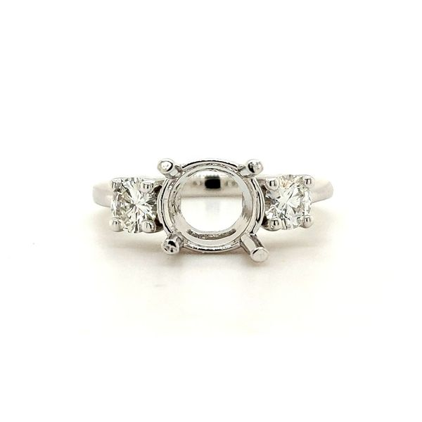 Platinum Ladies 0.60ct TW 