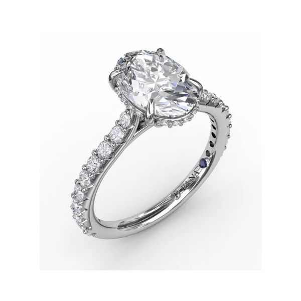 Next Generation Oval Halo Engagement ring Skaneateles Jewelry Skaneateles, NY