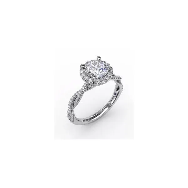 14K WG Ladies 0.04ct TW 