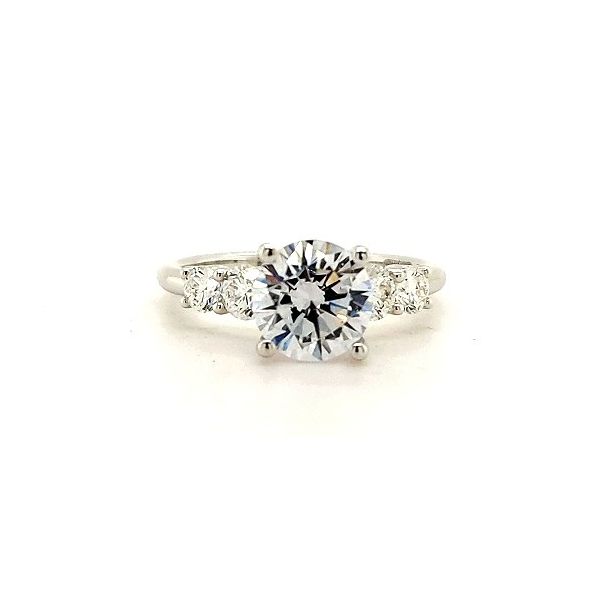 14K WG Ladies 0.53ct TW 'Next Generation' U-Shared Prong Diamond Semi-Mount Ring Skaneateles Jewelry Skaneateles, NY