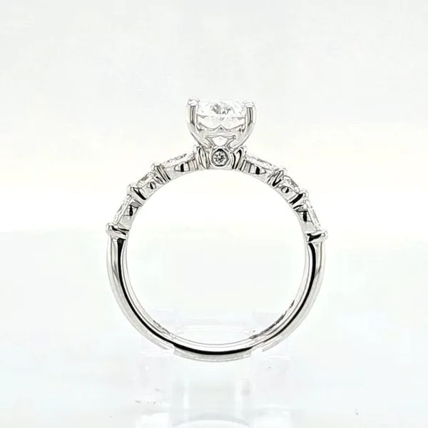14K WG Diamond Engagement Ring Semi Mount (center not included) Image 2 Skaneateles Jewelry Skaneateles, NY