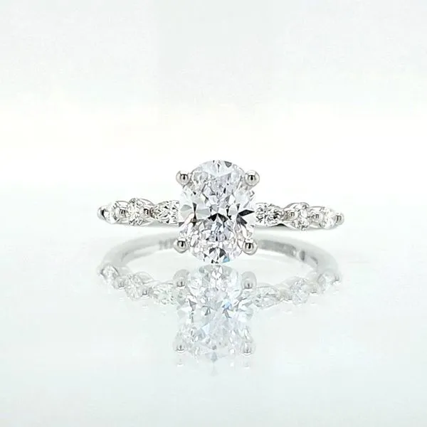 14K WG Diamond Engagement Ring Semi Mount (center not included) Skaneateles Jewelry Skaneateles, NY