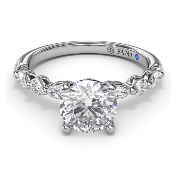 14K WG Diamond Engagement Ring Semi Mount (center not included) Skaneateles Jewelry Skaneateles, NY
