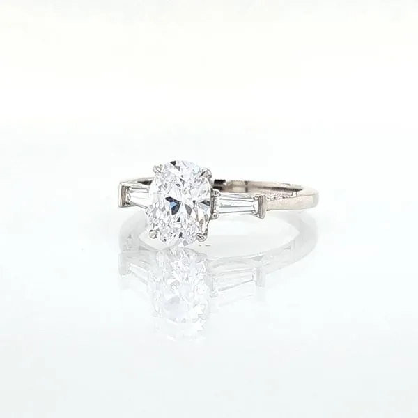 18 Karat Tacori Diamond Semi-Mounting Image 2 Skaneateles Jewelry Skaneateles, NY