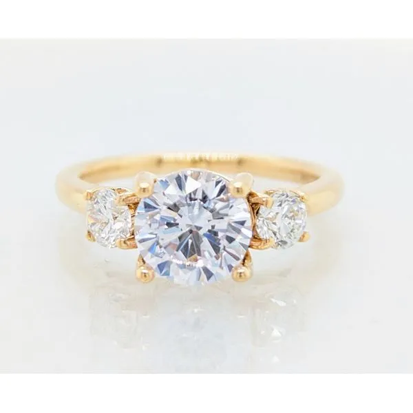 Past-Present Future Engagement Ring Semi Mounting Skaneateles Jewelry Skaneateles, NY