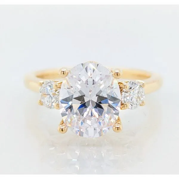 Past-Present Future Engagement Ring Semi Mounting Skaneateles Jewelry Skaneateles, NY