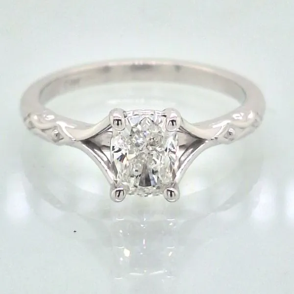 Cushion Shape Diamond Engagement Ring Mounting Skaneateles Jewelry Skaneateles, NY