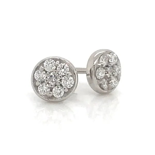 14K WG Ladies 1/7th Ct TW 
