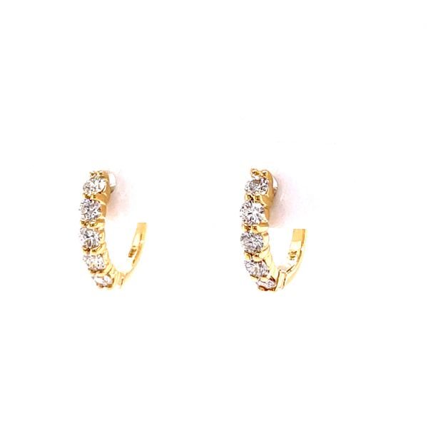 Diamond Hoop Earrings Skaneateles Jewelry Skaneateles, NY