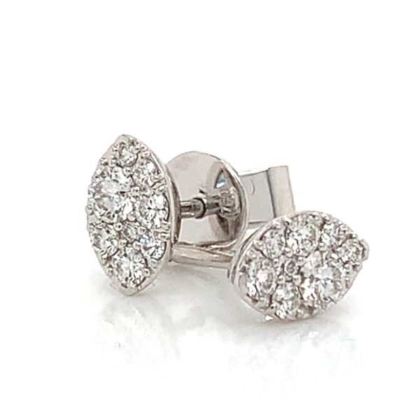 HEARTS ON FIRE Diamond Earrings Image 3 Skaneateles Jewelry Skaneateles, NY