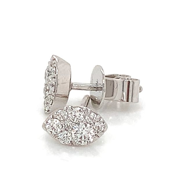 HEARTS ON FIRE Diamond Earrings Image 4 Skaneateles Jewelry Skaneateles, NY