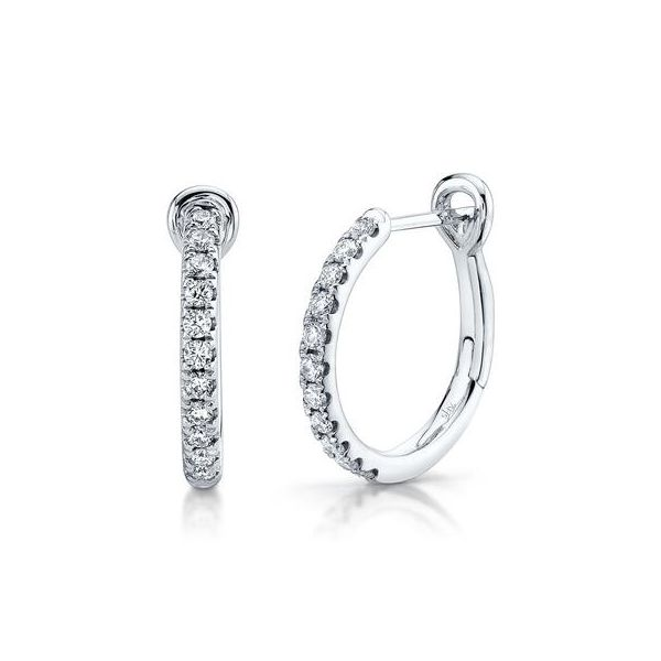 0.26ct TW Diamond Hoop Earrings Skaneateles Jewelry Skaneateles, NY