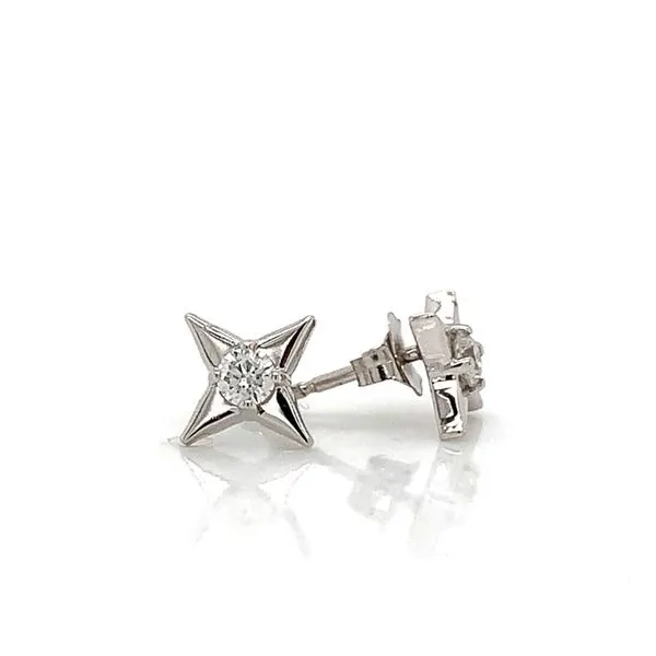 EXCLUSIVELY OURS Shining Light Diamond Stud Earrings Skaneateles Jewelry Skaneateles, NY