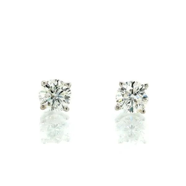 14K WG Ladies 3/4ct TW Diamond Stud Earrings Skaneateles Jewelry Skaneateles, NY