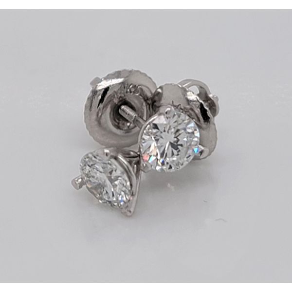 3/4 Carat TW Martini  Diamond Stud Earrings Image 2 Skaneateles Jewelry Skaneateles, NY