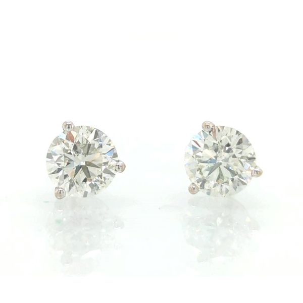 1.42 Carat Diamond Stud Earrings Skaneateles Jewelry Skaneateles, NY