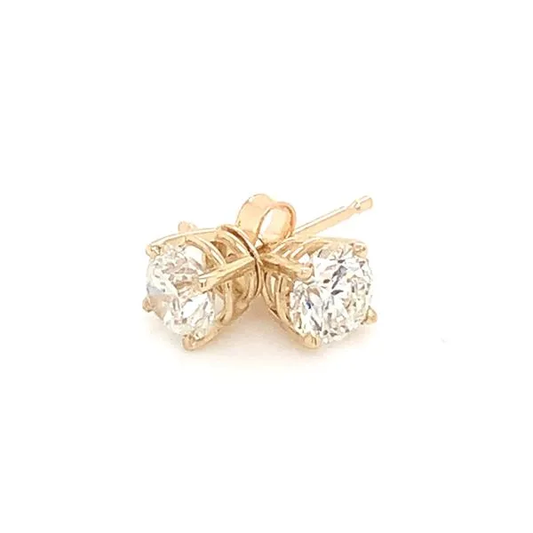 1.00ct TW 'Next Generation' Four Prong Diamond Stud Earrings Image 3 Skaneateles Jewelry Skaneateles, NY