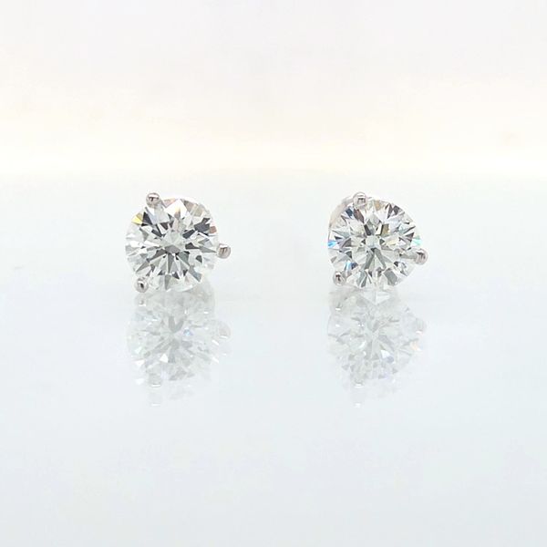 2.00 Carat Diamond Stud Earrings Skaneateles Jewelry Skaneateles, NY