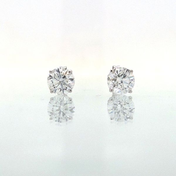 1.80 Carat Diamond Stud Earrings Skaneateles Jewelry Skaneateles, NY