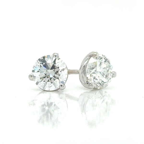 2.00 Carat Diamond Stud Earrings Skaneateles Jewelry Skaneateles, NY