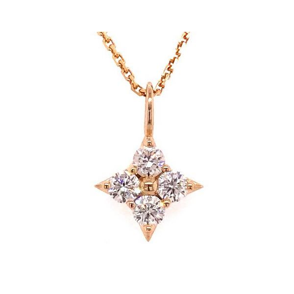 YG 'Shining Light' Diamond Pendant Skaneateles Jewelry Skaneateles, NY