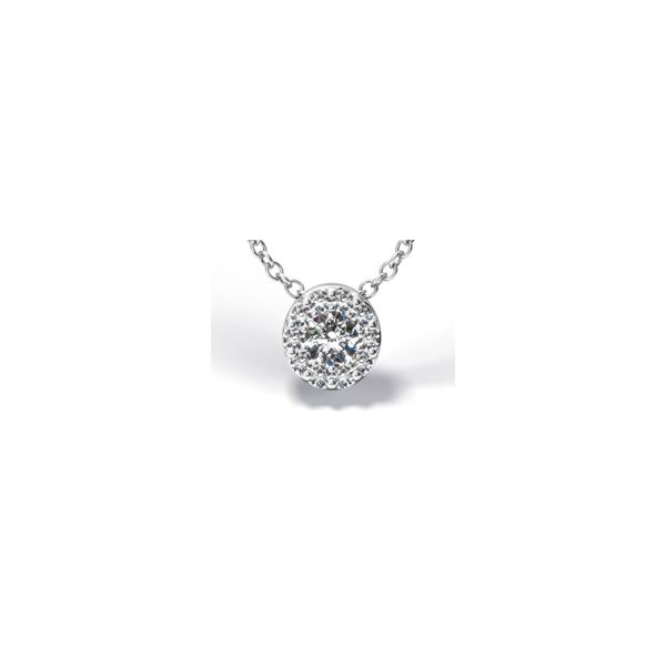 18K WG Ladies Hearts On Fire 1/2ct TW Fulfillment Diamond Pendant w/Chain Skaneateles Jewelry Skaneateles, NY