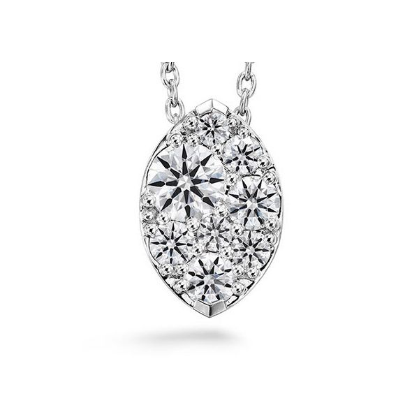 18K WG Ladies 1/4ct TW Hearts On Fire Tessa Navette Diamond Pendant w/Chain Skaneateles Jewelry Skaneateles, NY