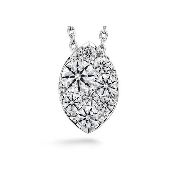 18K WG Ladies 1/4ct TW Hearts On Fire Tessa Diamond Pendant w/Chain Skaneateles Jewelry Skaneateles, NY