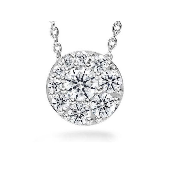 18K WG Ladies 1/2ct TW Hearts On Fire Tessa Diamond Pendant w/Chain Skaneateles Jewelry Skaneateles, NY