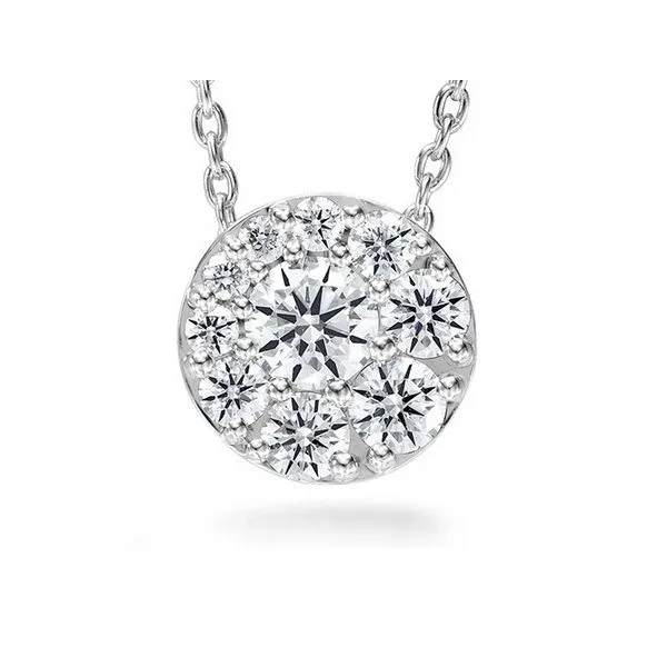 18K WG Ladies 1/4ct TW Hearts On Fire Tessa Diamond Pendant w/Chain Skaneateles Jewelry Skaneateles, NY