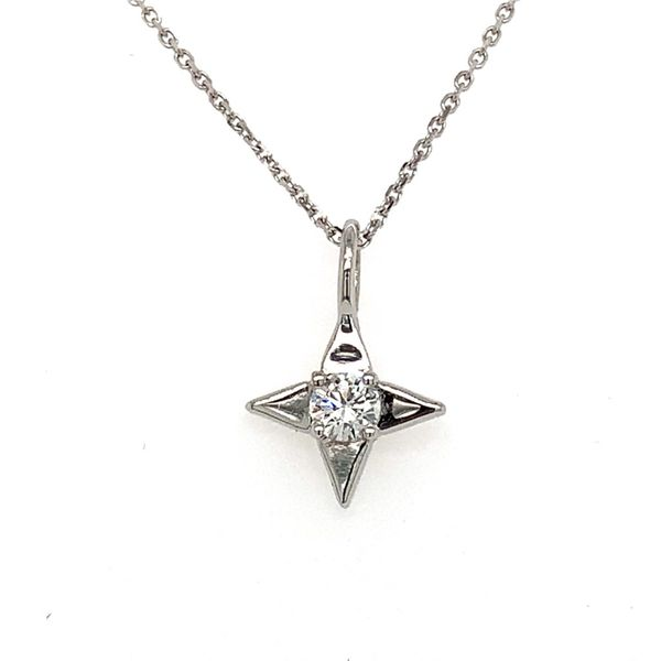 'Shining Light' 0.15ct Diamond Necklace Skaneateles Jewelry Skaneateles, NY