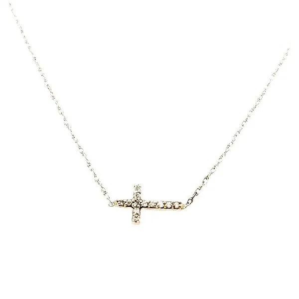 Diamond Cross Pendant Skaneateles Jewelry Skaneateles, NY