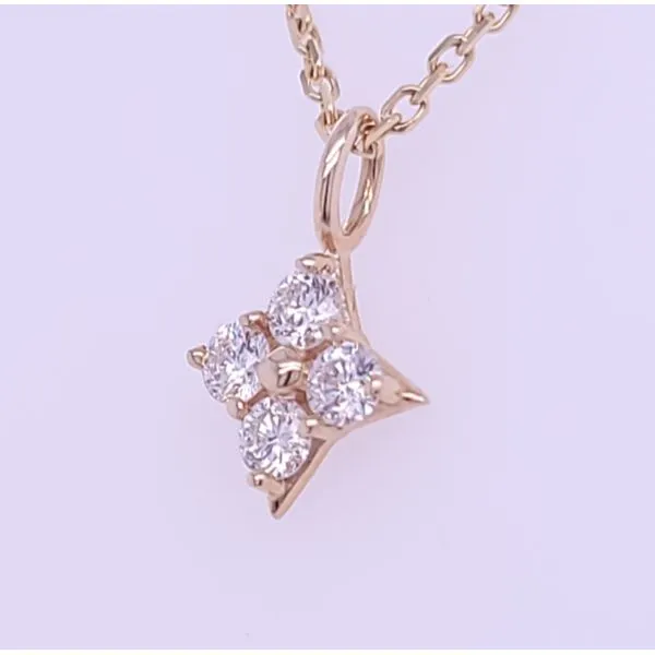 Shining Light Diamond Pendant Image 3 Skaneateles Jewelry Skaneateles, NY