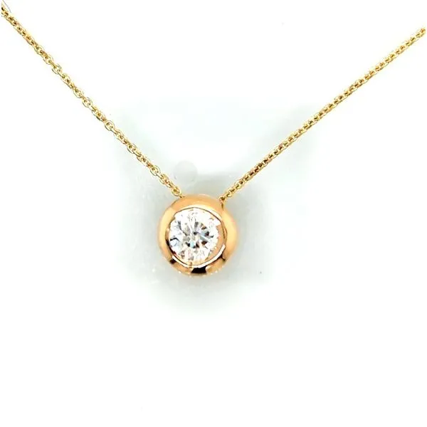 Next Generation Diamond Bezel Pendant Skaneateles Jewelry Skaneateles, NY