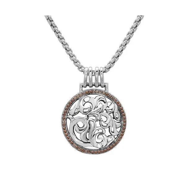 Sterling Silver Charles Krypell 0.60ct TW Brown Diamond Ivy Necklace Skaneateles Jewelry Skaneateles, NY