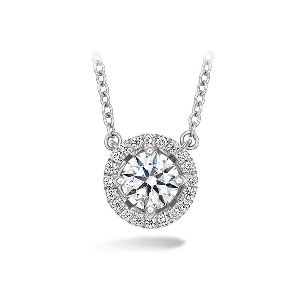 18K WG Ladies 0.15ct TW Hearts on Fire 