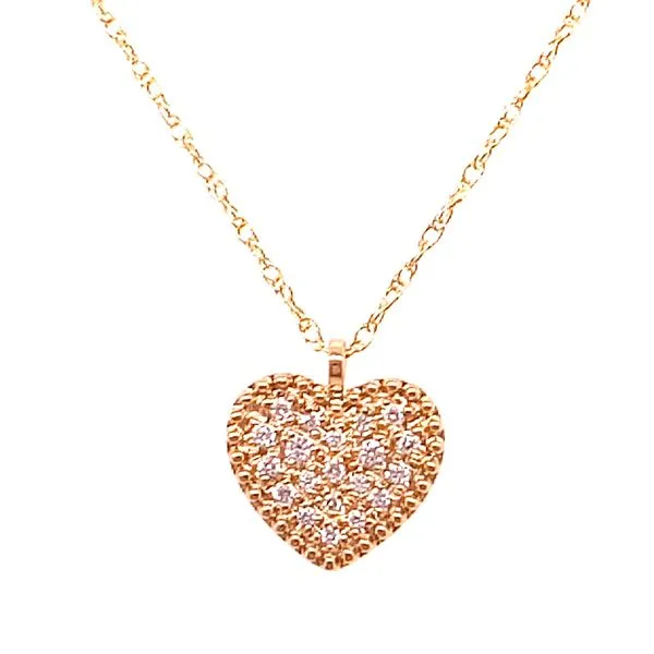 14K YG Ladies 0.08ct TW 