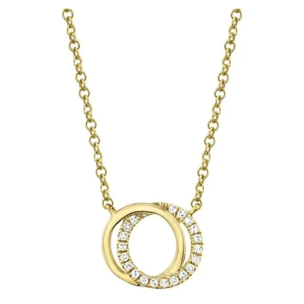 Diamond Love Knot Necklace Skaneateles Jewelry Skaneateles, NY