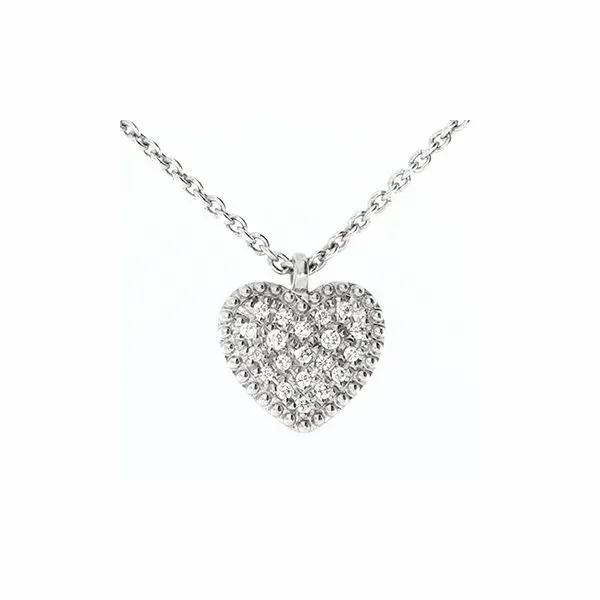 14K WG Ladies 0.08ct TW 